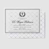 Elegante en minimalistische medische school Afstud Vellum Uitnodigingen (Offset (Uitnodiging))