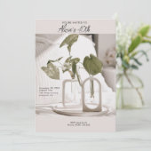 Elegante en moderne 40e verjaardag kaart (Staand voorkant)