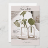 Elegante en moderne 40e verjaardag kaart (Voorkant / Achterkant)