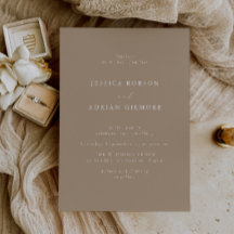 Elegante en moderne Bleke Taupe bruiloft