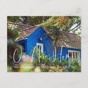 Elegante en moderne foto bewegende aankondiging briefkaart