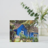 Elegante en moderne foto bewegende aankondiging briefkaart (Staand voorkant)