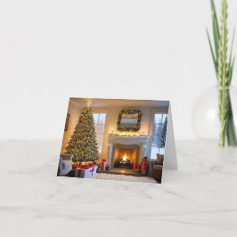 Elegante en moderne kerst Kaart