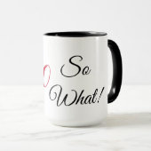 Elegante en moderne rode bloem 60e verjaardag Vrou Mok (Voorkant rechts)