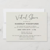 Elegante en moderne Virtuele douche Kaart (Voorkant)