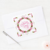 Elegante en Mooie Valentijnsdag Sticker Seal (Envelop)