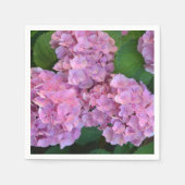 Elegante en rustieke hortensia Hydrangea macrophyl Servet (Voorkant)