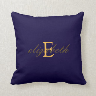 Elegante en Sierlijke Monogram Riem - Blauw Goud 8 Kussen