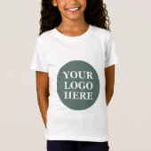 Elegante en slanke zwarte QR-code T-shirt (Voorkant)