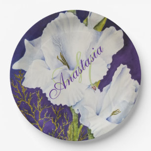 ELEGANTE EN SOFISTISCHE PARTIJMONOGRAM PAPIEREN BORDJE