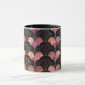 Elegante en stijlvolle Art Deco ventilator Mok (Midden)