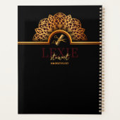 Elegante en stijlvolle kapper planner (Achterkant)
