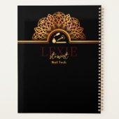 Elegante en stijlvolle nagelstyliste planner (Achterkant)