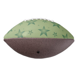 Elegante en stijlvolle olijfsterren op Sage Green American Football