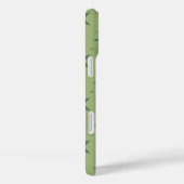 Elegante en stijlvolle olijfsterren op Sage Green Case-Mate iPhone Case (Achterkant / Rechts)
