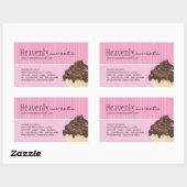 Elegante en stijlvolle Stickers voor bakkerijverpa (Vel)