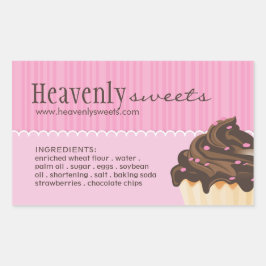 Elegante en stijlvolle Stickers voor bakkerijverpa