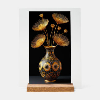 ELEGANTE EN STIJLVOLLE VAAS ACRYL BORD