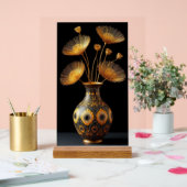 ELEGANTE EN STIJLVOLLE VAAS ACRYL BORD (Huwelijk)