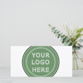 Elegante en strakke zwarte QR-code (Staand voorkant)