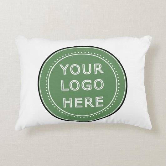 Elegante en strakke zwarte QR-code Accent Kussen (Voorkant)