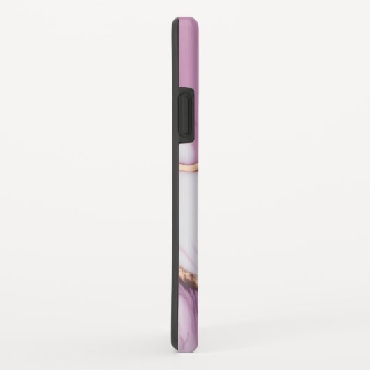 Elegante en strakke zwarte QR-code Case-Mate iPhone Case (Achterkant/rechts)