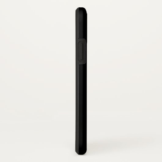 Elegante en strakke zwarte QR-code Case-Mate iPhone Case (Achterkant / rechts)