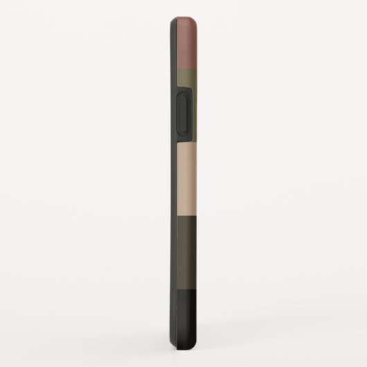 Elegante en strakke zwarte QR-code Case-Mate iPhone Case (Achterkant/rechts)