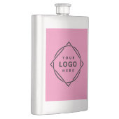 Elegante en strakke zwarte QR-code Flacon (Rechts)