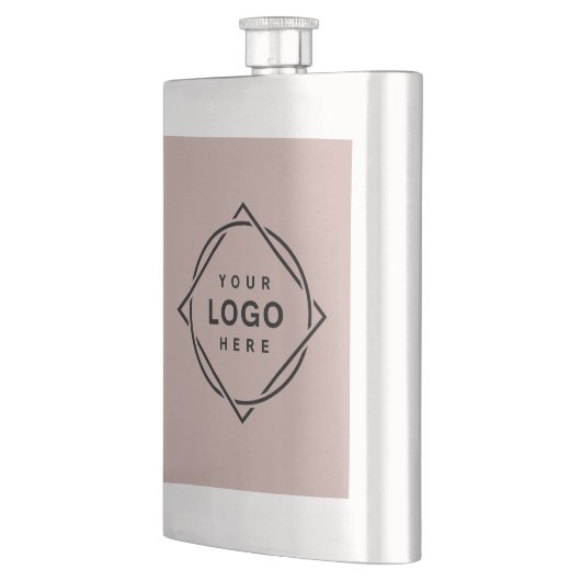 Elegante en strakke zwarte QR-code Flacon (Links)