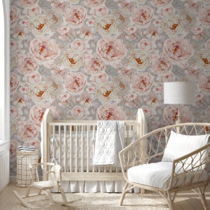Elegante en tijdloze bloemen behang