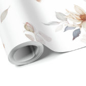 Elegante en tijdloze bloemen cadeaupapier (Rol Hoek)