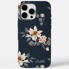 Elegante en tijdloze bloemen iPhone 16 pro max hoesje