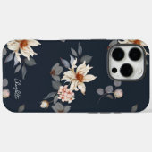 Elegante en tijdloze bloemen Case-Mate iPhone case (Achterkant (horizontaal))