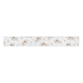 Elegante en tijdloze bloemen grosgrain lint (Voorkant)