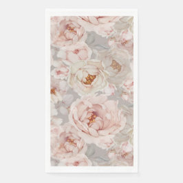 Elegante en tijdloze bloemen servet