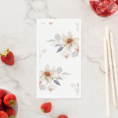 Elegante en tijdloze bloemen servet (Insitu)