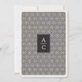 Elegante en unieke Las Vegas Quinceañera Kaart (Achterkant)