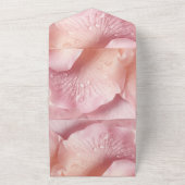 Elegante en unieke trouwuitnodiging all in one uitnodiging (Buitenkant)