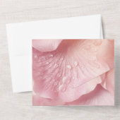 Elegante en unieke trouwuitnodiging all in one uitnodiging (Achterkant)