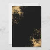 Elegante en verfijnde pompoen dankdag kaart (Achterkant)