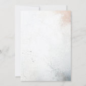 Elegante en witte parels 16e verjaardagsfeest kaart (Achterkant)