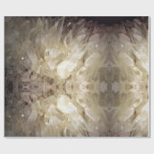 Elegante Energie Grafisch Duidelijk Kwarts Cadeaupapier (Vlak)