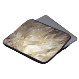 Elegante Energie Grafisch Duidelijk Kwarts Laptop Sleeve
