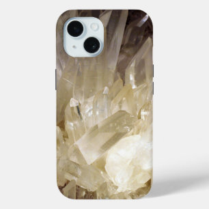 Elegante Energie Grafisch Heldere Kwarts iPhone 15 Case