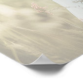 Elegante Engagement Party foto welkom Poster (Hoek)