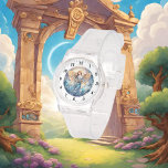Elegante Engel liefhebbers Religieus Horloge<br><div class="desc">Elegante engel liefhebbers Religieus horloge</div>