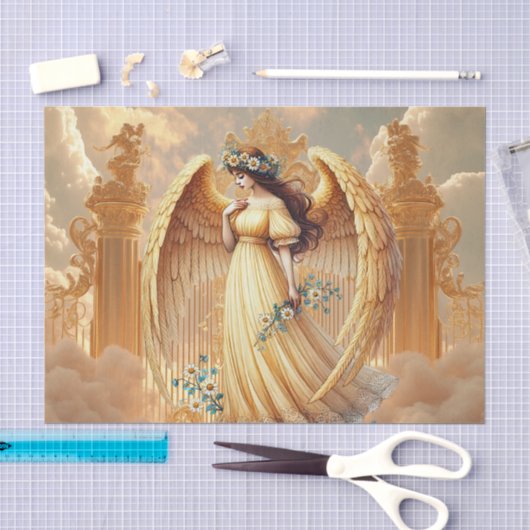 Elegante engel poort hemel tissuepapier (Craft)