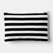 Elegante Engelse Gele Rozen Zwart Wit Strepen Etui (Achterkant)