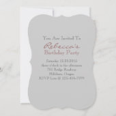 elegante engelse griekse verjaardag kaart (Achterkant)